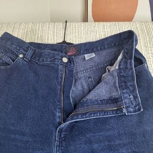 Vintage Sasson Jeans‎ Womens 17/18 Blue High Waist Tapered Denim Classic 90s Y2K